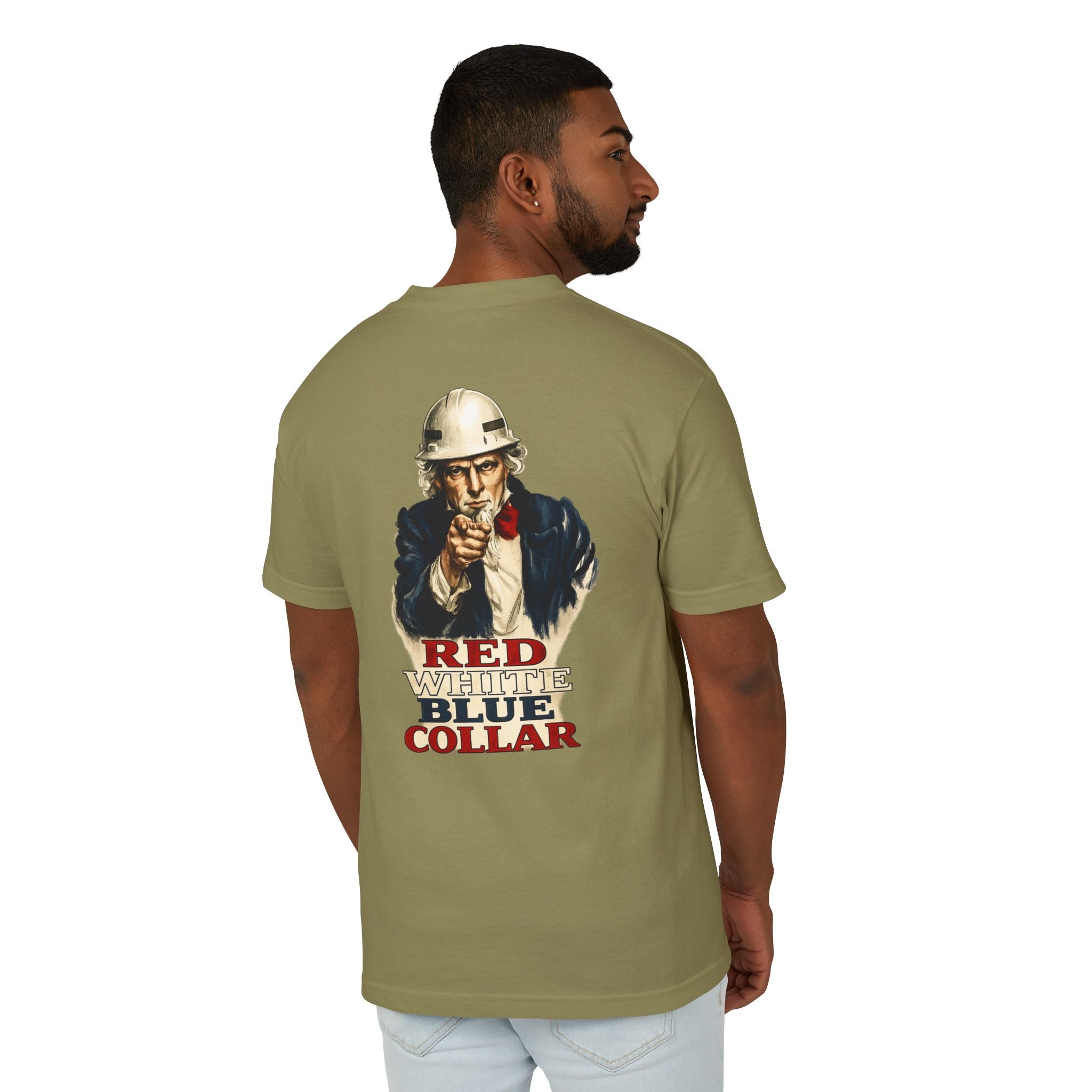 RED, WHITE, BLUE COLLAR