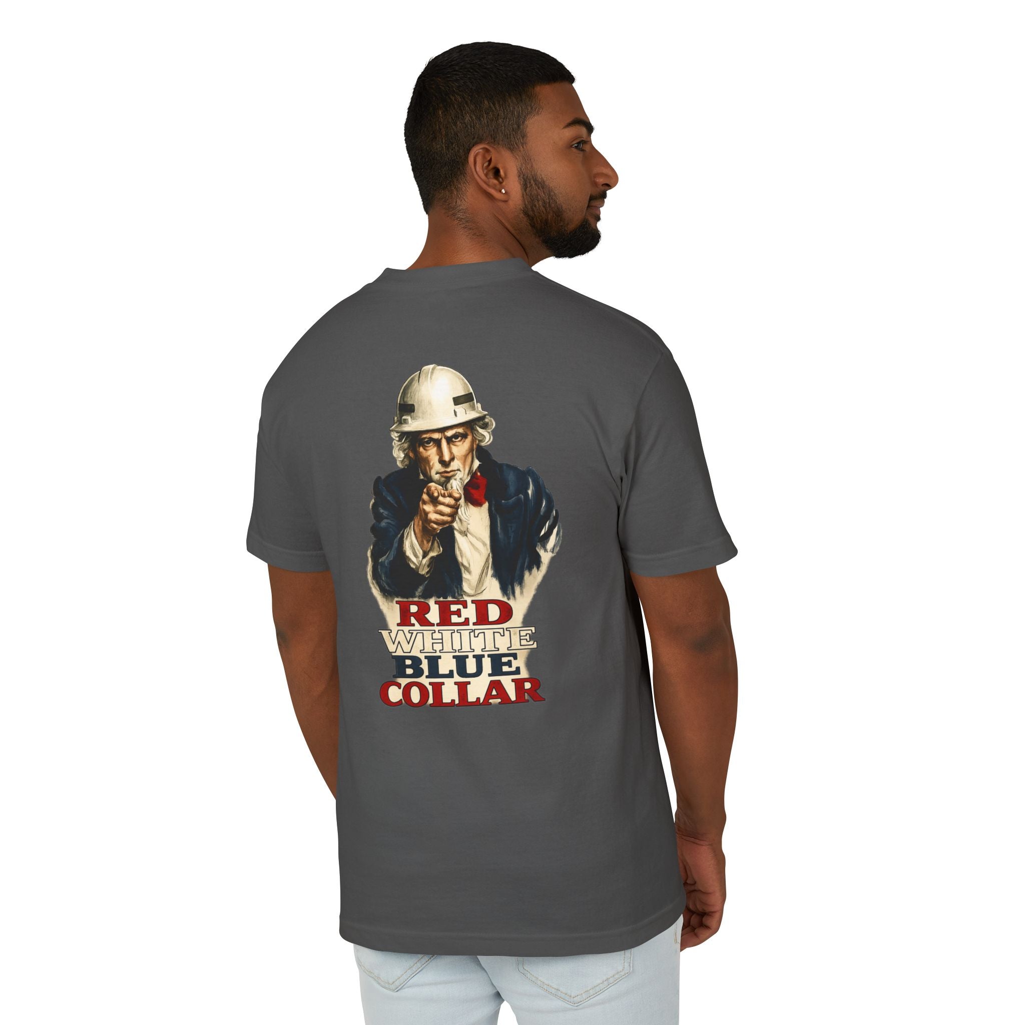 RED, WHITE, BLUE COLLAR