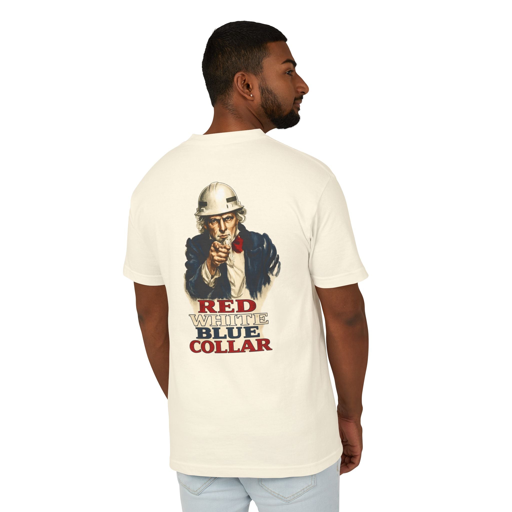 RED, WHITE, BLUE COLLAR