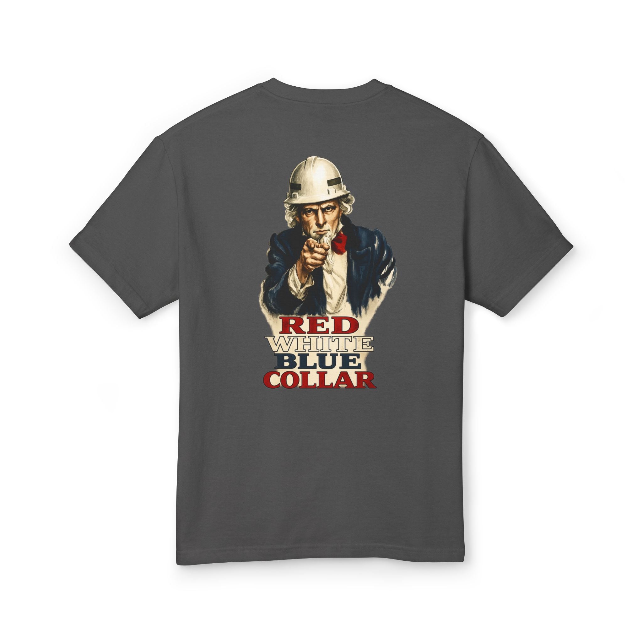 RED, WHITE, BLUE COLLAR